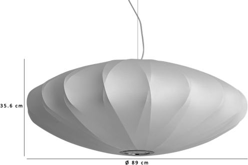 Bubble Lamp Crisscross Saucer 
