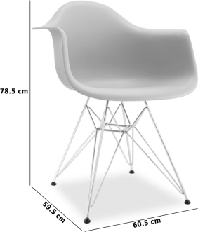 DAR Style Plastic Chair
