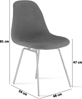 DSX Style Upholstered Dining Chair