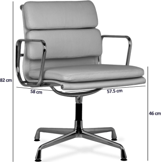 Eames Style Soft Pad Office Chair EA208