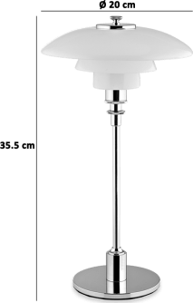 PH 2/1 Style Table Lamp