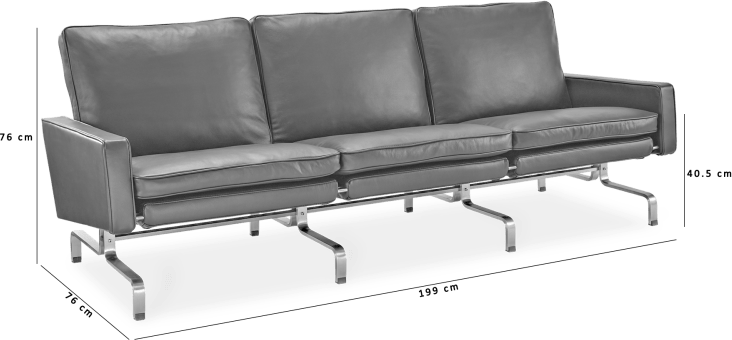 PK31 3 Seater Sofa