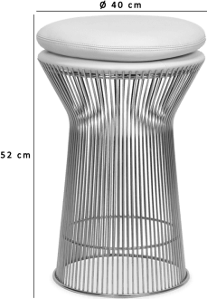 Platner Style Stool