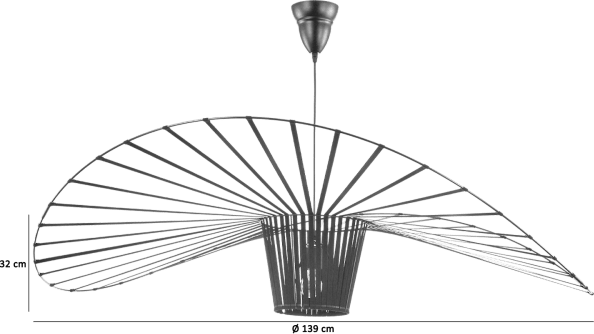 Vertigo Style Ceiling Lamp