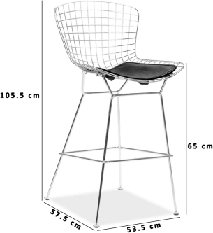 Wire Bar Stool