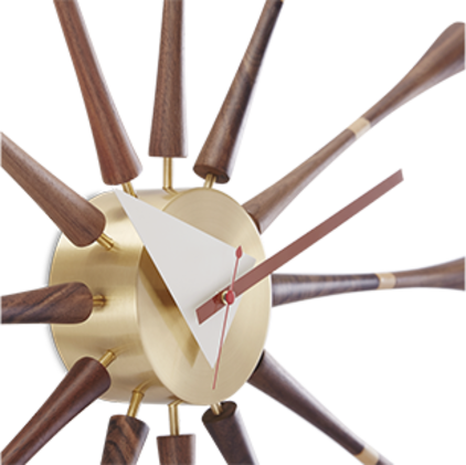 Spindle Style Clock
