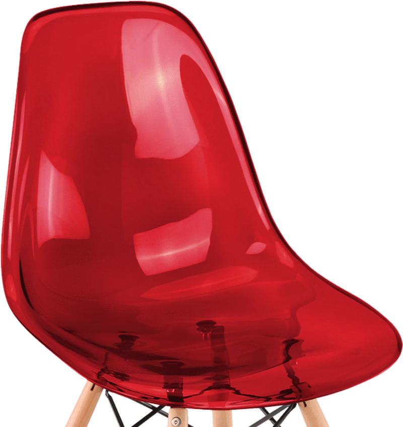 DSW Style Transparent Chair