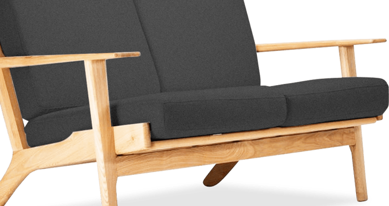 GE 290 Plank Loveseat 2 Seater Sofa