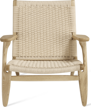 CH25 Easy Chair Solid Ash /Natural image.