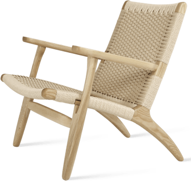 CH25 Easy Chair Solid Ash /Natural image.