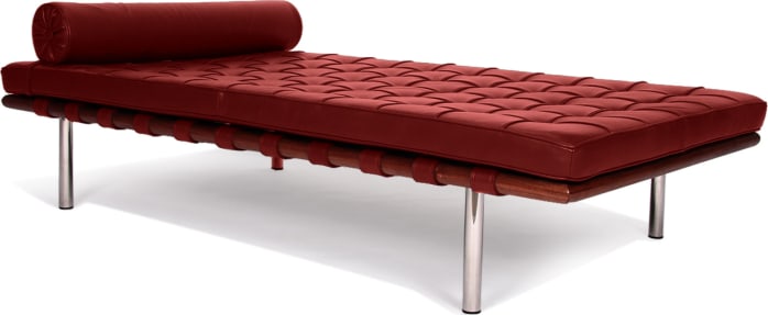 Barcelona Daybed Deep Red/Walnut image.