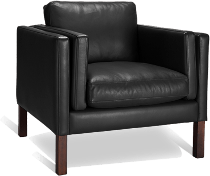 2322 Armchair Premium Leather/Black image.