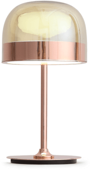 Equatore Style Table Lamp Rose Gold/Small image.
