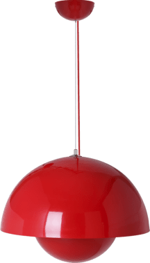 Flowerpot VP2 Pendant Lamp Red image.