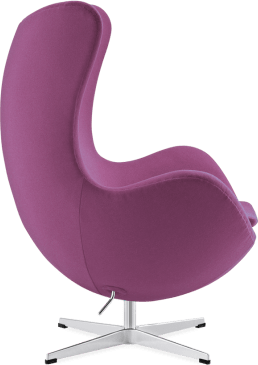 The Egg Chair Wool/Without piping/Purple image.
