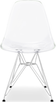 DSR Style Transparent Chair Clear image.