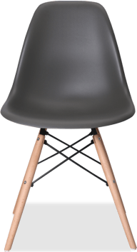 DSW Style Chair Basalt/Light Wood image.
