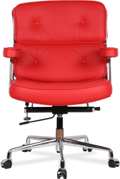 Eames Style ES104 Lobby Chair Red image.