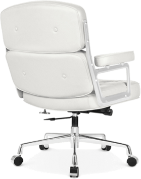 Eames Style ES104 Lobby Chair White image.