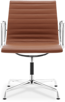 Eames Style Office Chair EA108 Leather Tan image.