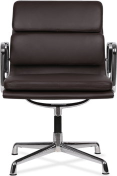 Eames Style Soft Pad Office Chair EA208 Coffee image.