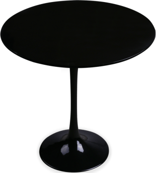 Tulip Side Table Fibreglass/Black image.
