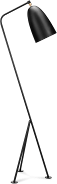 Grasshopper Style Floor Lamp Black image.
