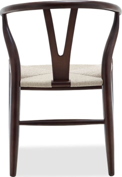 Wishbone (Y) Chair - CH24 Lacquered/Bordeaux image.