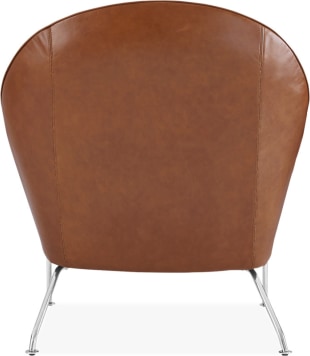 Oculus Chair Premium Leather/Dark Tan image.