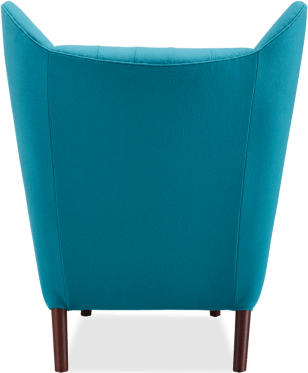 Teddy Bear Chair Wool/Morocan Blue image.