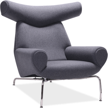 OX Chair  Wool/Charcoal Grey image.