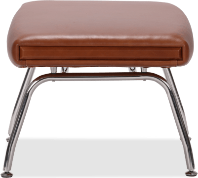 OX Ottoman Premium Leather/Dark Tan image.