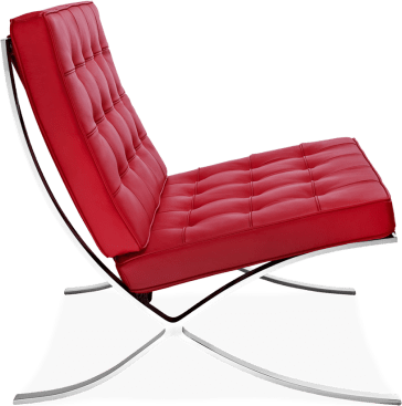 Barcelona Chair Premium Leather/Red image.