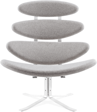 The Corona Chair Wool/Light Pebble Grey image.