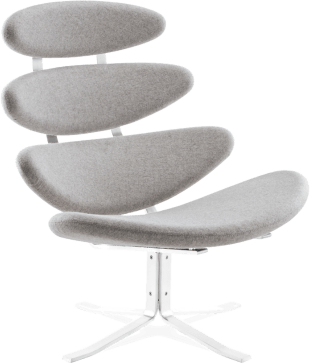 The Corona Chair Wool/Light Pebble Grey image.
