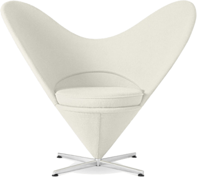 Heart Chair White image.