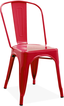 Tolix A Chair  Red image.
