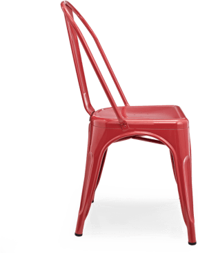 Tolix A Chair  Red image.