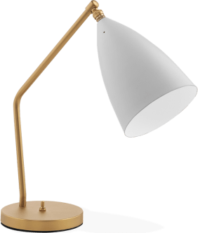 Grasshopper Style Table Lamp White image.