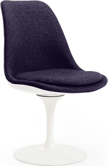 Tulip Chair Upholstered Black image.