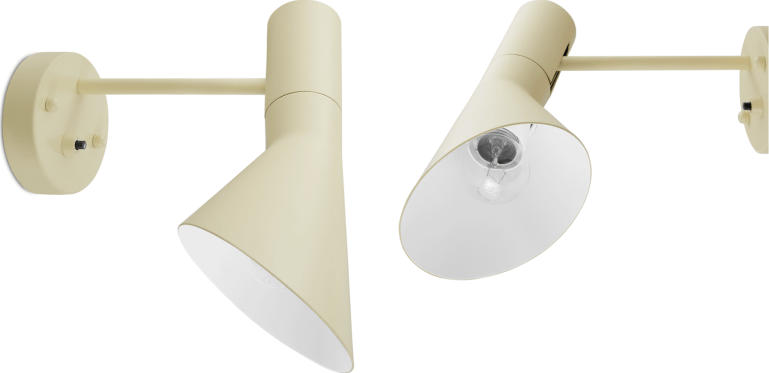 AJ Style Wall Lamp Cream image.