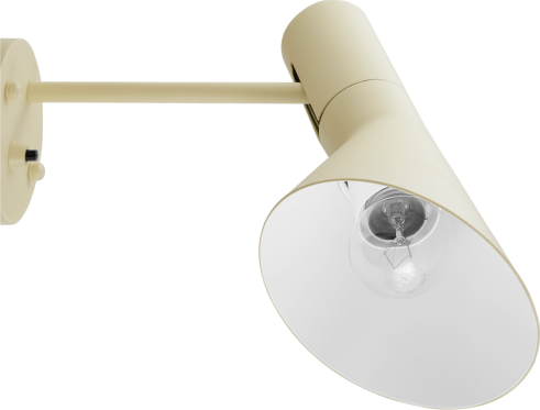 AJ Style Wall Lamp Cream image.