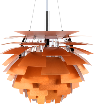 Artichoke Lamp  Copper/72 CM image.