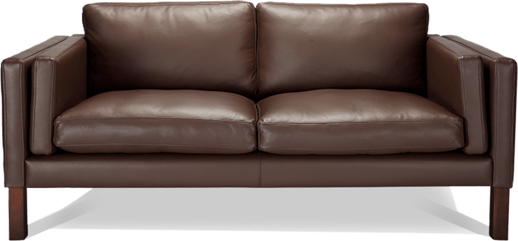 2332 Two Seater Sofa Premium Leather/Mocha image.