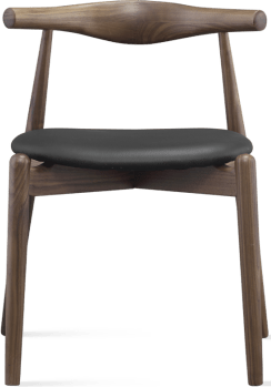 CH20 Elbow Chair Black/Walnut image.