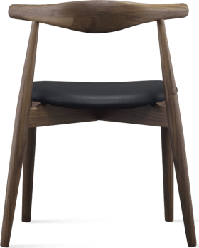 CH20 Elbow Chair Black/Walnut image.