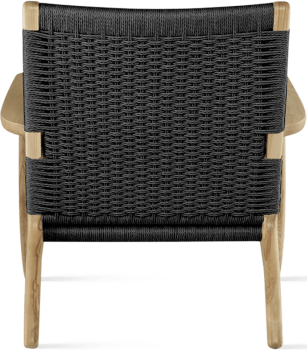 CH25 Easy Chair Solid Ash /Black image.