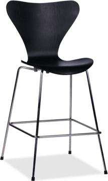 Series 7 Barstool  Plywood/Black  image.
