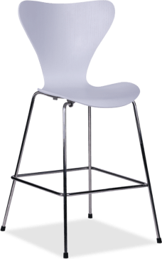 Series 7 Counter Stool Plywood/White image.