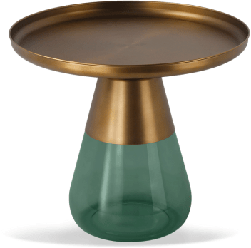 Bliss Coffee Table Brass/Green image.